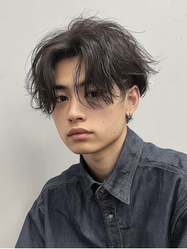 メンズサロンスタイル 茅ヶ崎(Men's salon STYLE) 【ヒラヤマハルキ】ニュアンスフェザーパーマ+メンズカット