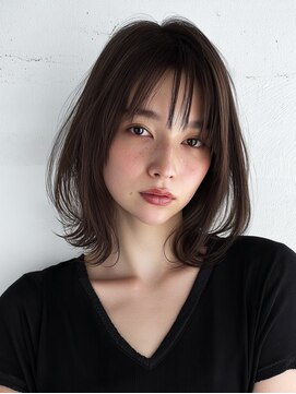 アンドレイ 表参道(andrey) 着物ヘア/大人ガーリー/ダークアッシュ/似合わせカット/表参道