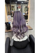 ラピス 大阪心斎橋店(Lapis)&nbsp;Theギャル！！王道グレーにエクステハイライト！！