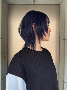 ゴートゥデイ 福岡大名Bellus店(GO TODAY) ミディアムウルフ/くびれウルフ/ハッシュカット/ウルフカット