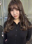 ＊大人ガーリー アッシュグレーくびれレイヤー