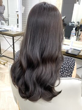 オールウェイズ(Always) 透ける暗髪ラベンダーグレー