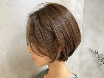 エリマ 横浜西口(elima)の写真/骨格から髪質まで、プロ目線から見極めお客様一人ひとりにオーダーメイドのご提案を＊[ショートカット]