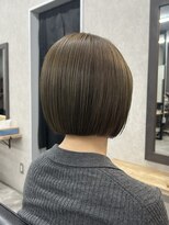 テトテ 天王寺店(tetote)&nbsp;オリーブベージュ ミニボブ