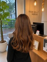 ヘアースパ ノッシュ 博多千代店(Hair Spa Nosh)&nbsp;オレンジブラウン