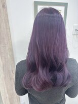 オーシー 志比口店(O'sea)&nbsp;パープルアッシュ×ロング