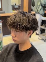 アトラクト バイ ラック 津田沼(Attract by LUCK) シャドウパーマ60%/津田沼メンズパーマ/波巻きパーマ