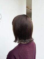 ハロウ&nbsp;切りっぱなしボブ