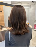 オーク あざみ野(OAK) セミロング×ブラウンベージュ