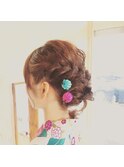 浴衣&ヘアセット