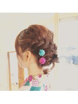 ヘアーデザイン アヴニール(hair design AVENIR) 浴衣&ヘアセット