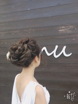 エミュ(emu) ...新婦様のゆるふわアップ... 【emu】