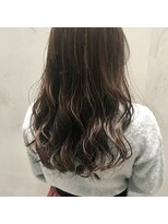 アンド バイ ヘアサロン(AND by hair salon) ハイライト×暗髪グレージュカラー