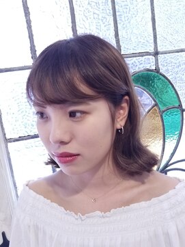 ローグ ヘアー 金町店(Rogue HAIR) ローグヘアー 金町【高 和宏】大人かわいい外ハネグレージュ