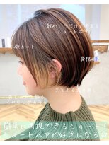 ロミー 本厚木(ROMMY.)&nbsp;簡単☆大人かわいいショート♪イヤリングカラー◎ ROMMY.田中