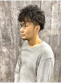 メンズパーマスタイル