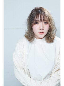 ブリング バイ スノードロップ 吉祥寺(BRING by Snowdrop) 前髪/マチルダボブ/ピンクベージュ/インナーグレージュ/吉祥寺