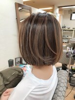 ヘアー デザイナーズ クルー ドルフィン(HAIR DESIGNERS CREW dolphin) balayage bob