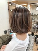 balayage bob