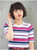 外ハネショートボブ［さいたま新都心駅/髪質改善]