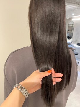 ジーナ 西新(Zina) 髪質改善*大人かわいいコテ巻き*デジタルパーマ【Zina 西新】