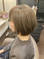 ミュウ(Private hair salon Miu)&nbsp;ボブ【シナモンベージュ】