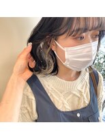 ヴィーヴォ 天六店(VIVO)&nbsp;【VIVO】西屋綾香 くびれボブ シースルーバング インナーカラー