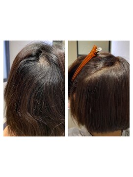 スレーヌサロンハナレ 北千住美容院(Sereine salon HANARE) 美髪矯正　丸みショート
