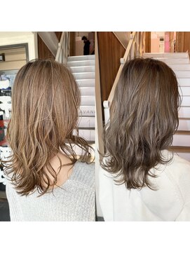 アヴァンス 天王寺店(AVANCE.) ミルクティーベージュ×透明感