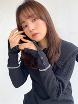 シエルバイアフロート(ciel by afloat)&nbsp;〇韓国レイヤー シースルーバング 顔まわりレイヤー