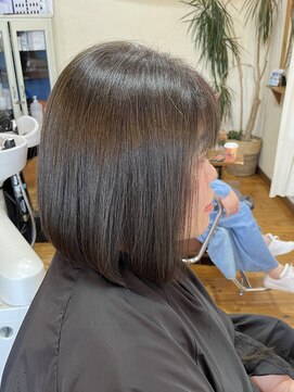 フローフォーヘア(flow For Hair) 秋のオリーブカラー