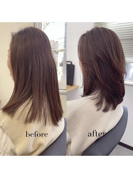 リアン 四条大宮店(Lien) 『髪質改善』カラーエステ（白髪染め、グレイカラー対応）