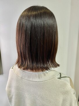 インデックスヘアー 錦糸町店(in'dex hair) 髪質改善グレージュカラーカーキベージュレイヤーロング錦糸町