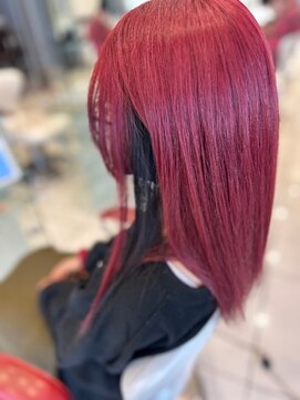 アース 浜松志都呂店(HAIR&MAKE EARTH) キャンディーピンク☆インナーカラー
