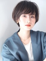 エールバイボヌール(Ere by Bonheur)&nbsp;上品な丸みショート/ダークベージュカラー