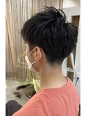 ツーブロショート　八戸　メンズカット　20代30代40代