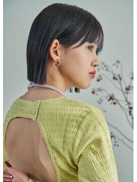 インチェルシー(in chelsea) 【首が綺麗に見える】切りっぱなしボブ