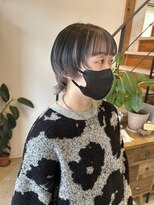 シモンズ ヘアー(SHIMONS HAIR) ウルフカット×アンブレラカラー