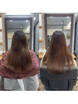 ナチュラル 泉中央店(Natural)&nbsp;泉区　泉中央　縮毛矯正　髪質改善　トリートメント　艶髪カラー