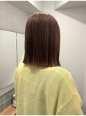 ミディアムボブ切りっぱなしボブぱつっとボブ伸ばしかけボブ