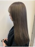 20代30代ダブルカラー大人可愛いゆるふわヌーディーカラー