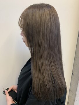 アチーブ ヘア デザイン(achieve hair design) 20代30代ダブルカラー大人可愛いゆるふわヌーディーカラー