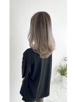 ヘアアンドメイク ムーア(Muuua) バレイヤージュカラー