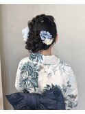 前から見ても可愛い浴衣アレンジ♪《yuu》