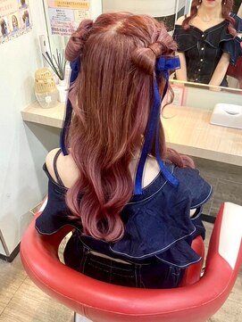 アップスニニー(up's niny) 可愛さ爆発♪ツイン立体リボン+ヨシンモリ