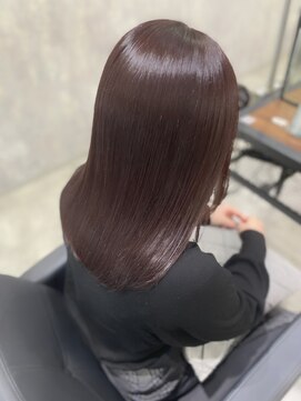 ジーナ 博多(Zina) ＊ラベンダーブラウン＊艶髪＊