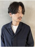 【PARK】メンズセンターパート×ニュアンスパーマ