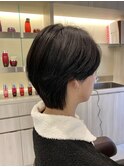 韓国 センターパート ナチュラルパーマ