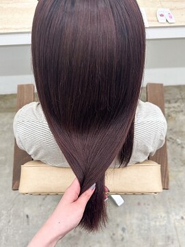 エトレ(etore) 艶髪×透明感カラーピンクブラウン