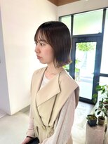 レンク(LENC) 切りっぱなしボブ